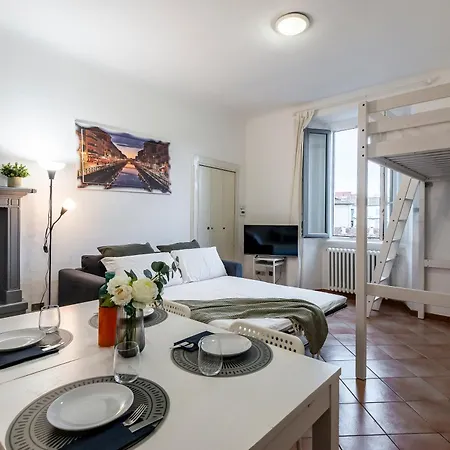 Stayeasy Ripa27 - 4 Pax With Navigli View Apartamento